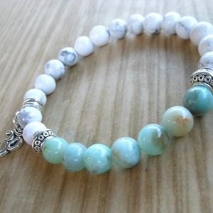 Amazonite Mala Bracelet